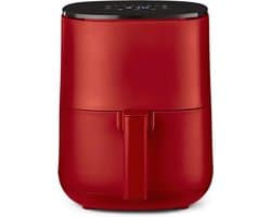 SCH® Mini airfryer - Airfryer - Airfryer klein - Rood - 23cm x 29cm x 30cm