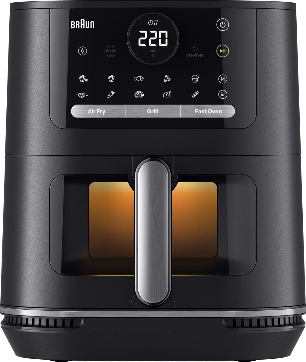 Braun MultiFry 5 Airfryer 3in1 met kookvenster - HF5073 - 6L - tot 6 personen - Vaatwasbestendige Lade — afbeelding 1