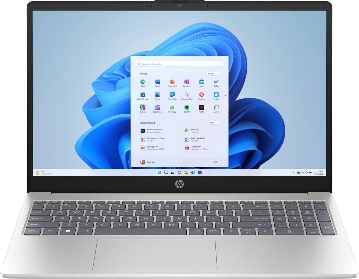 HP 15-fd0700nd - Laptop - 15.6 inch — afbeelding 1