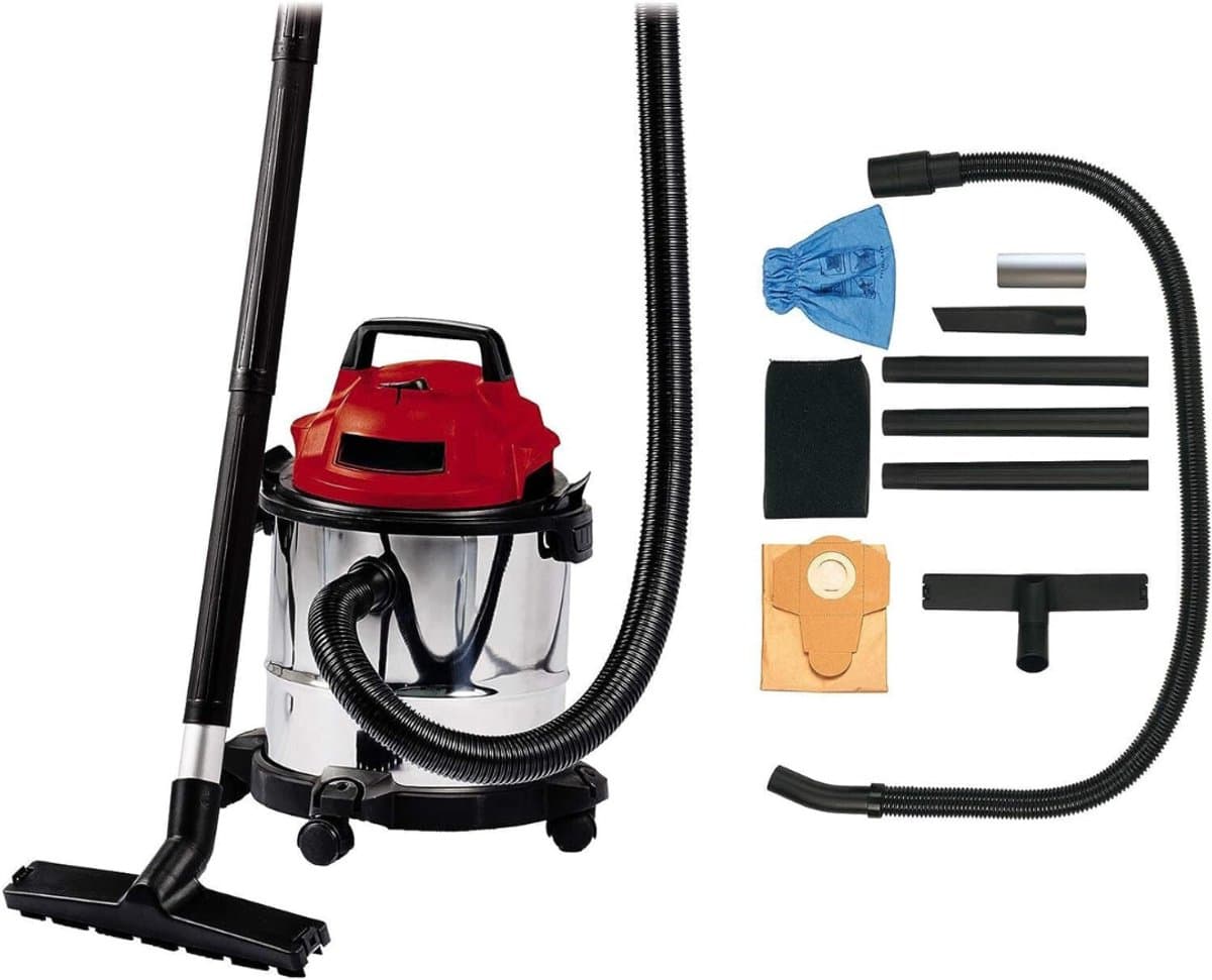 Aurixi® Bouwstofzuiger Zonder Zak - Alleszuiger Met Accessoires - Stofzuiger - Meerkleurig - 46cm x 37cm x 46cm — afbeelding 1
