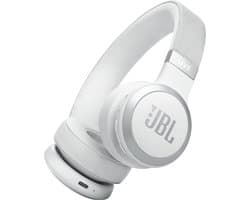 JBL Live 670NC - Draadloze Noise Cancelling Koptelefoon - Bluetooth - On ear - 65 uur batterij - Adaptive ANC - Wit