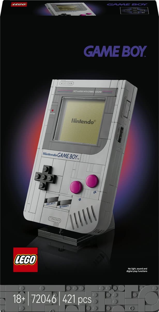 LEGO Game Boy Bouwpakket voor Volwassenen - 72046 — afbeelding 1