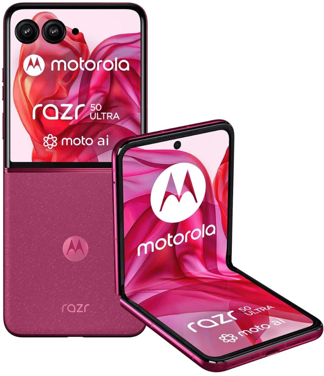 Motorola Razr 50 Ultra 5G 12GB/512GB Roze (Hot Pink) Dual SIM — afbeelding 1
