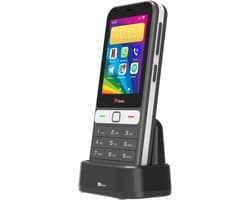 Eenvoudige Mobiele Telefoon - 4G Android Telefoon - Makkelijk Bellen - Touchscreen en Toetsenbord - 28 Inch Scherm