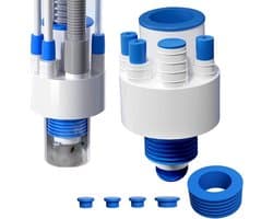 Wasmachine Afvoeradapter - Wasmachine Aansluiting - Wasmachine Installeren - Universele Compatibiliteit - 31 x 21 x 6 cm - Zwart