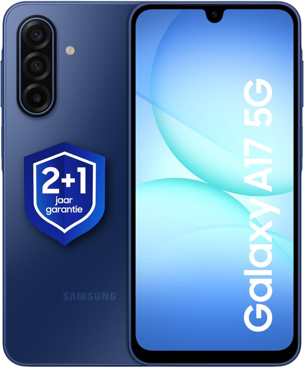 Samsung Galaxy A17 5G - 128GB - Blue + 1 jaar extra garantie — afbeelding 1