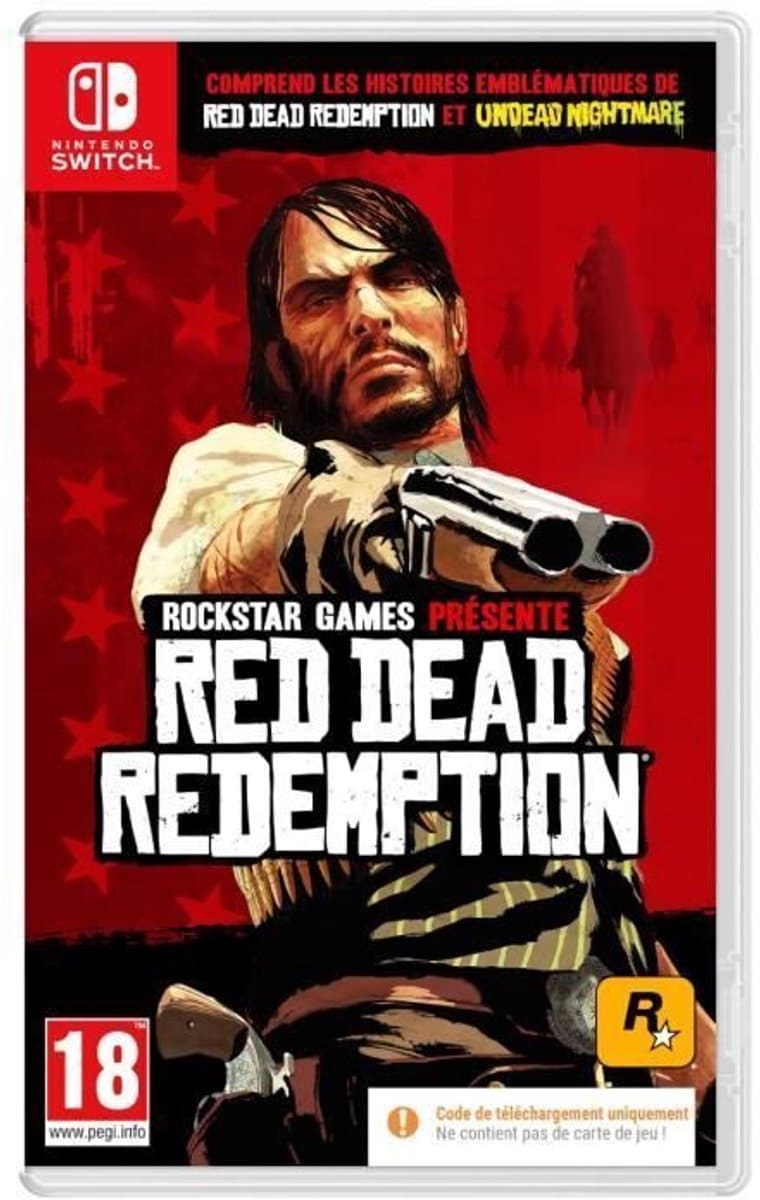 Red Dead Redemption - Nintendo Switch - Code in a box — afbeelding 1