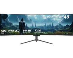TITAN ARMY C49SHC 49-inch gamingmonitor - 3840*1080 CSOT - HVA-paneel