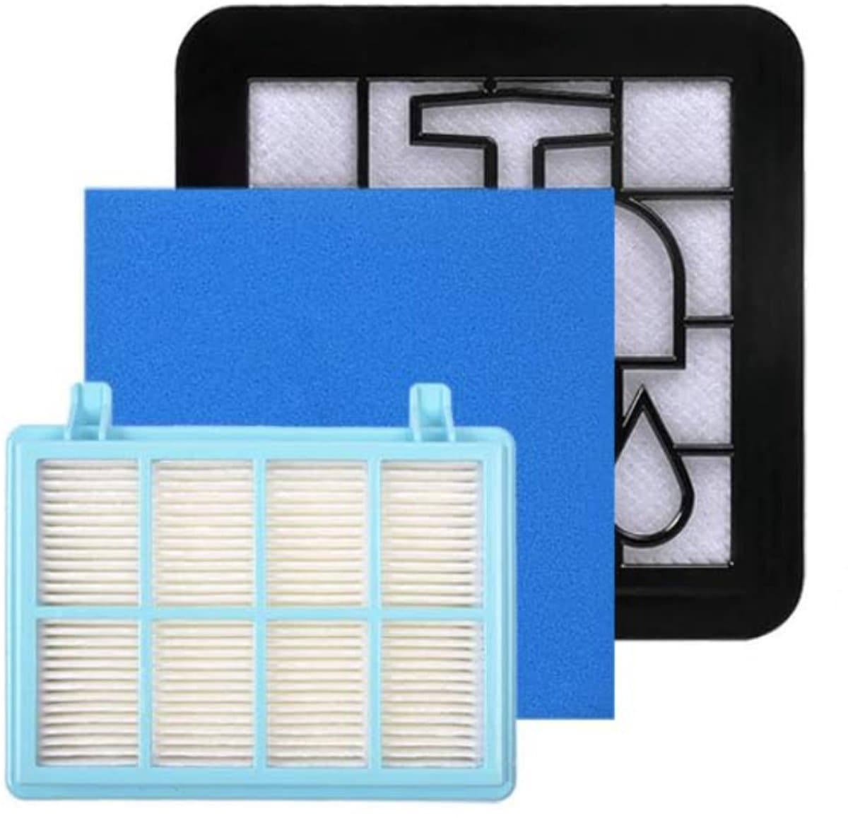 geschikt voor Philips PowerPro Compact, Active, City & Power Cyclone Stofzuigerfilters - Stofzuiger onderhoud en reinigings accessoires - geschikt voor Philips FC8010/01 FC9334, FC9550, FC9555, FC9556, vloerstofzuiger FC9331/09 FC9332/09 — afbeelding 1
