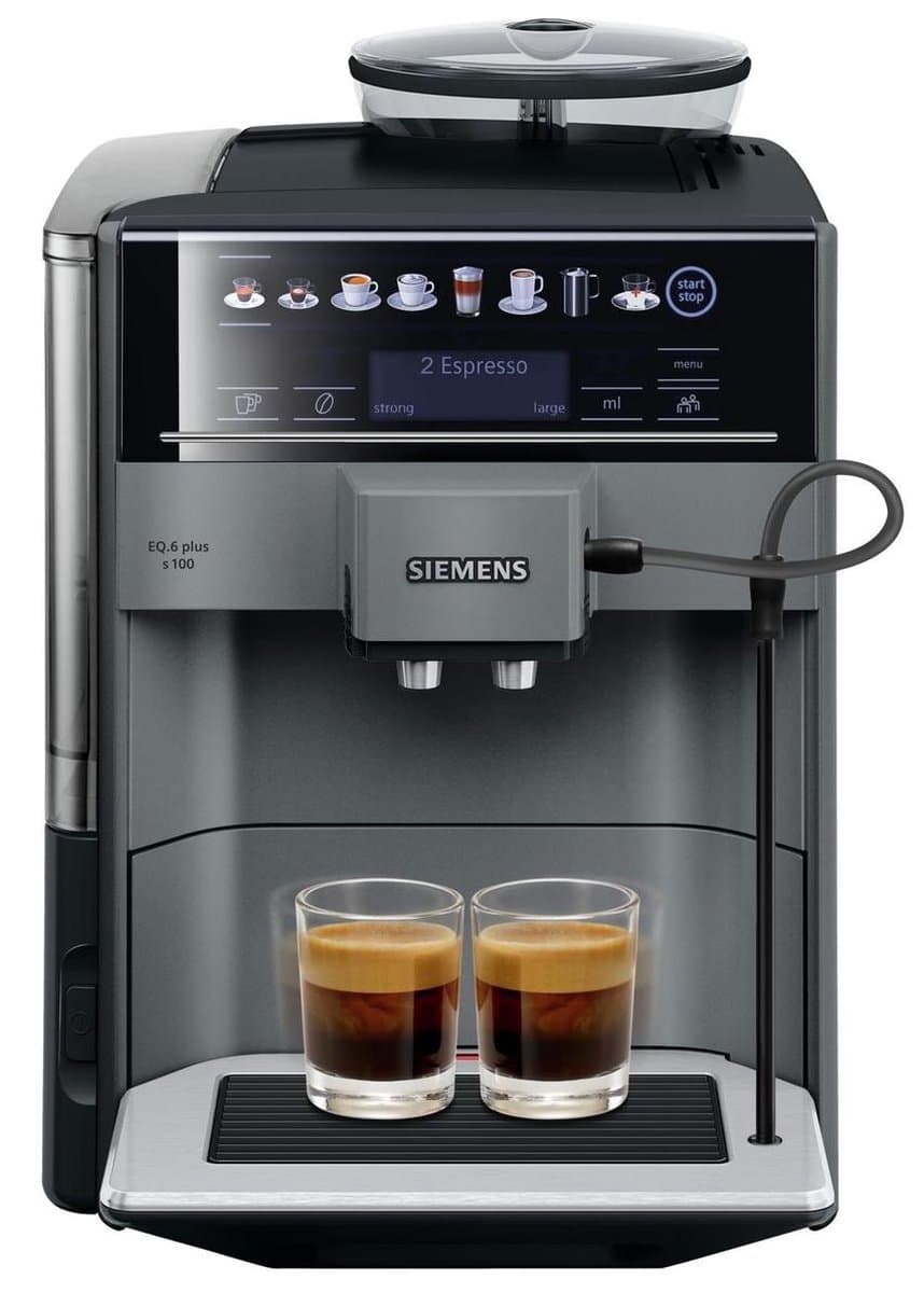 Siemens EQ6 Plus s100 TE651209RW - Volautomatische espressomachine - Koffiemachine met bonen — afbeelding 1