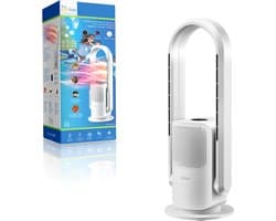 Progenion PR-040IUVH Smart luchtreiniger - Cool + HOT. UV-C en Ionisator - Ventilator - Staand - Met Afstandsbediening en APP - Verkoeling - Verwarming. Air Purifier