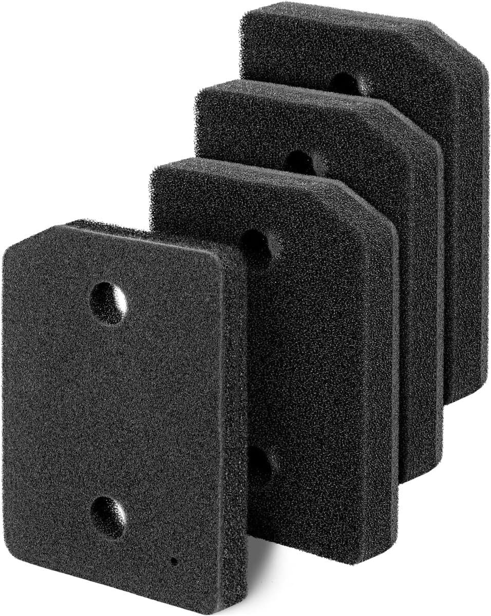 Schuimfilter Vervanging - Droger Filter Sponsfilter - 4stuks - Filters Geschikt Voor Wasdroger - schuimfilter - Geschikt Voor Filter voor Miele T1 - filter schuim - droger filters - wasdroger sokkelfilter - Wasdroger accessoires - droogfilters — afbeelding 1