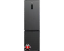 BONN388-NFD-040ADG - Koelvriescombinatie - Zuinig A-Label - 201 cm Hoog - Display - Fast Freeze - Multiflow - 5 Jaar Garantie - 377L - No Frost - Dark Grey