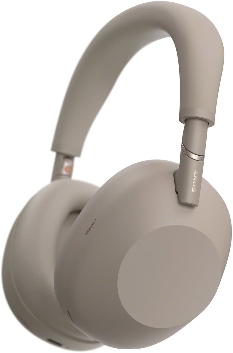 Sony WH-1000XM6 - Draadloze koptelefoon met Noise Cancelling - Beige — afbeelding 1