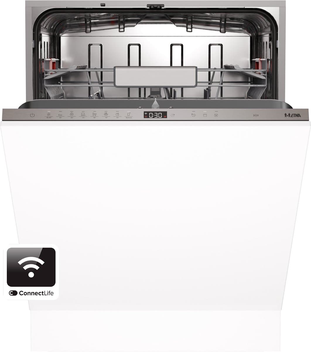ETNA VW441CP - Volledig Geïntegreerde Inbouw Vaatwasser - 14 Couverts - ConnectLife - 60 cm - Energieklasse A - 41 dB — afbeelding 1