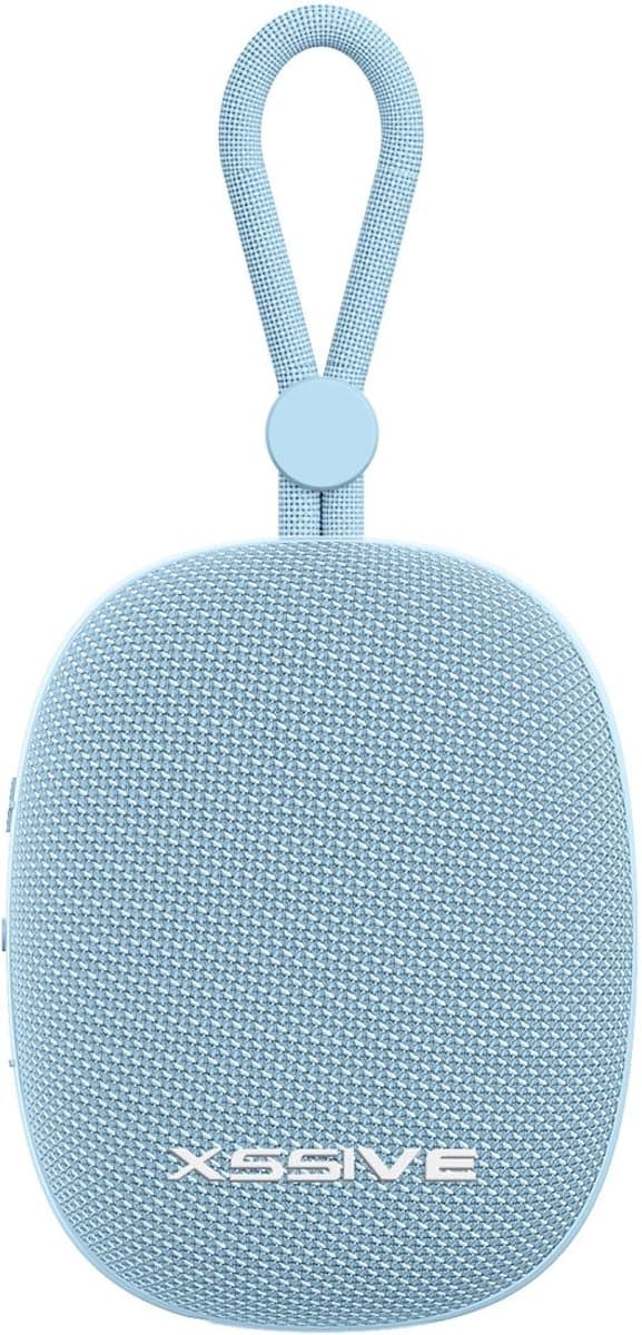 Mini Speaker Bluetooth 5.3 - 12+ Uur Afspeeltijd - Spatwaterbestendig - Draadloze Speakers Klein - Blauw — afbeelding 1