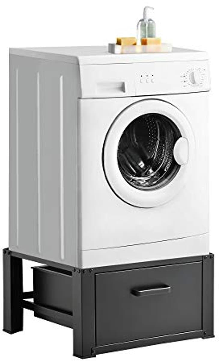 Wasmachine sokkel verhoger met lade - Verhoogd onderstel voor wasmachines en drogers — afbeelding 1