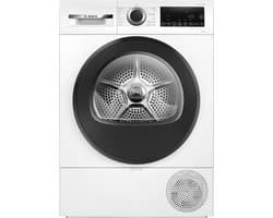 Bosch WQG1320PFG - Serie 6 - Warmtepompdroger - 8 kg - Droogt zoals jij wilt met Auto Dry - Zeer stil - NL/FR Display