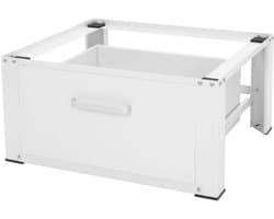 RONN® Wasmachine Verhoger - Wasmachine Verhoger met Lade - Wasmachine Sokkel Met Laadcapaciteit tot 150 KG - Wit - 63cm x 54cm x 32cm ;9kg