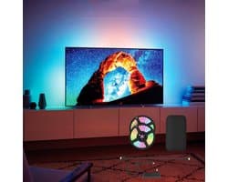 Led Verlichting TV - LED Strip Achtergrond - Sfeer Creëren - HDMI Sync Box - 4K Resolutie - Veelkleurig
