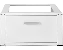 Wassokkel, 686 mm Breed X 366 mm Hoog, Basisframe voor Wasmachine En Wasdroger, Universele Pasvorm met 299 Kg Draagvermogen, Robuust Multifunctioneel Plateau voor Wasmachine