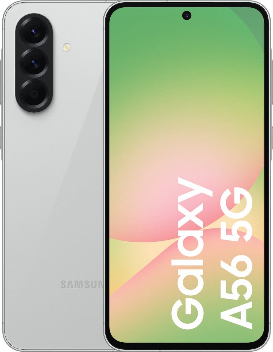 Samsung Galaxy A56 5G - 256GB - Awesome Light Gray — afbeelding 1