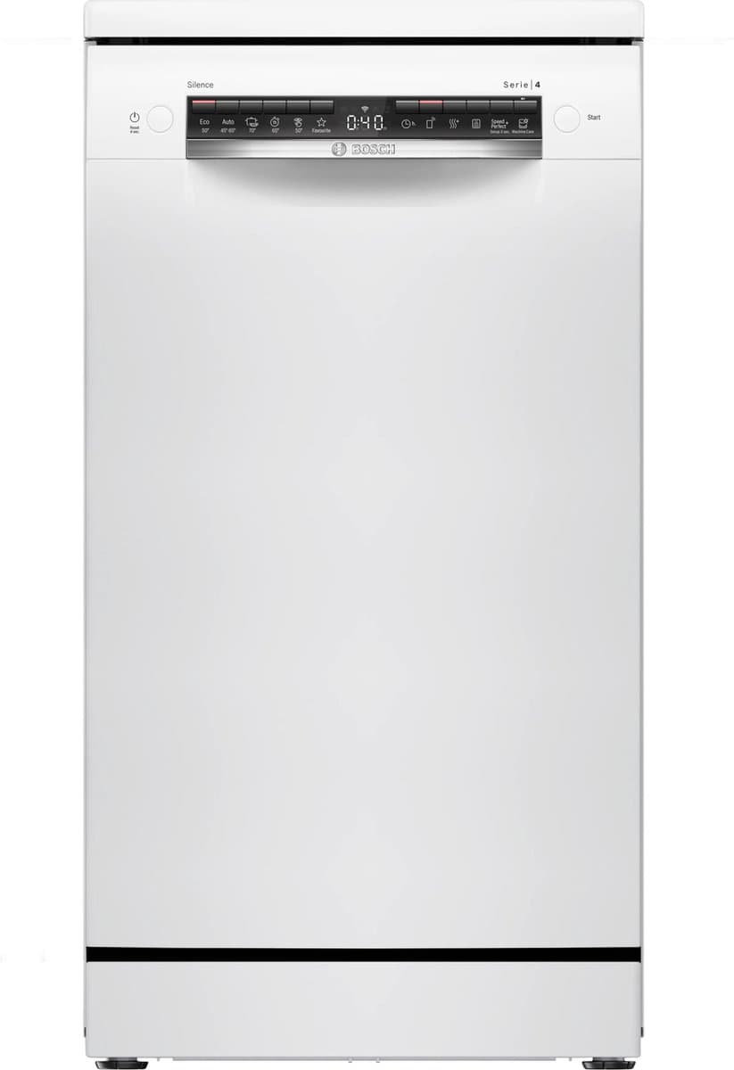 Bosch SPS4HKW49E - Serie 4 - Vaatwasser - Extra Droog: optie voor extra grondige droogresultaten - Wit — afbeelding 1