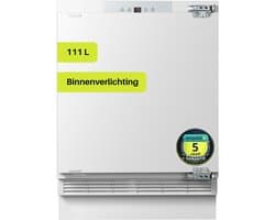 Exquisit UKS130-4-FE-010E - Inbouw koelkast - 111 Liter - Deur op Deur systeem