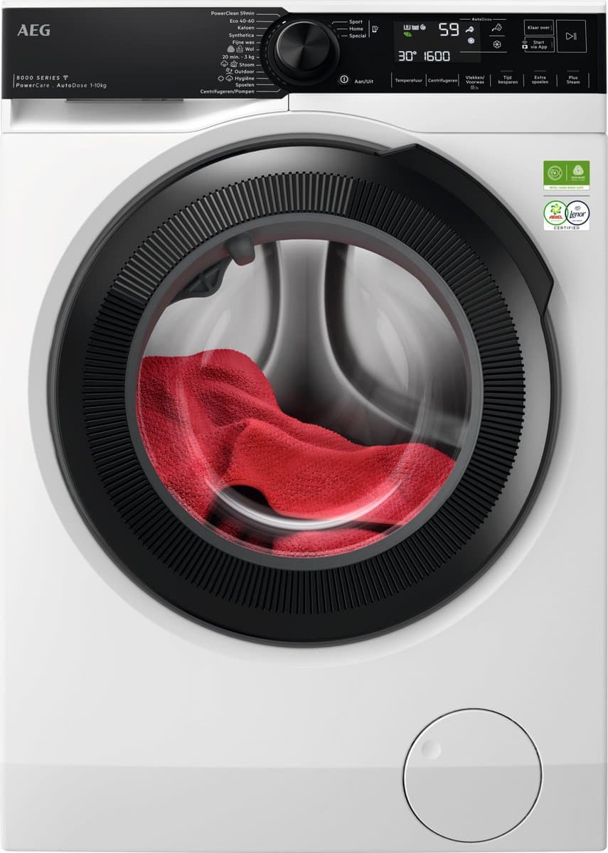 AEG LR8606AD4 8000 PowerCare Autodose - Wasmachine - 10 kg — afbeelding 1
