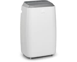 Klarstein Mobiele airconditioner met luchtafvoerslang, 4-in-1 airconditioner met ventilator, luchtontvochtiger & nachtmodus, Kleine & draagbare airconditioner voor thuis & op kantoor, Laag verbruik, 12000 BTU,5 kW voor 56 m² - Afstandsbediening