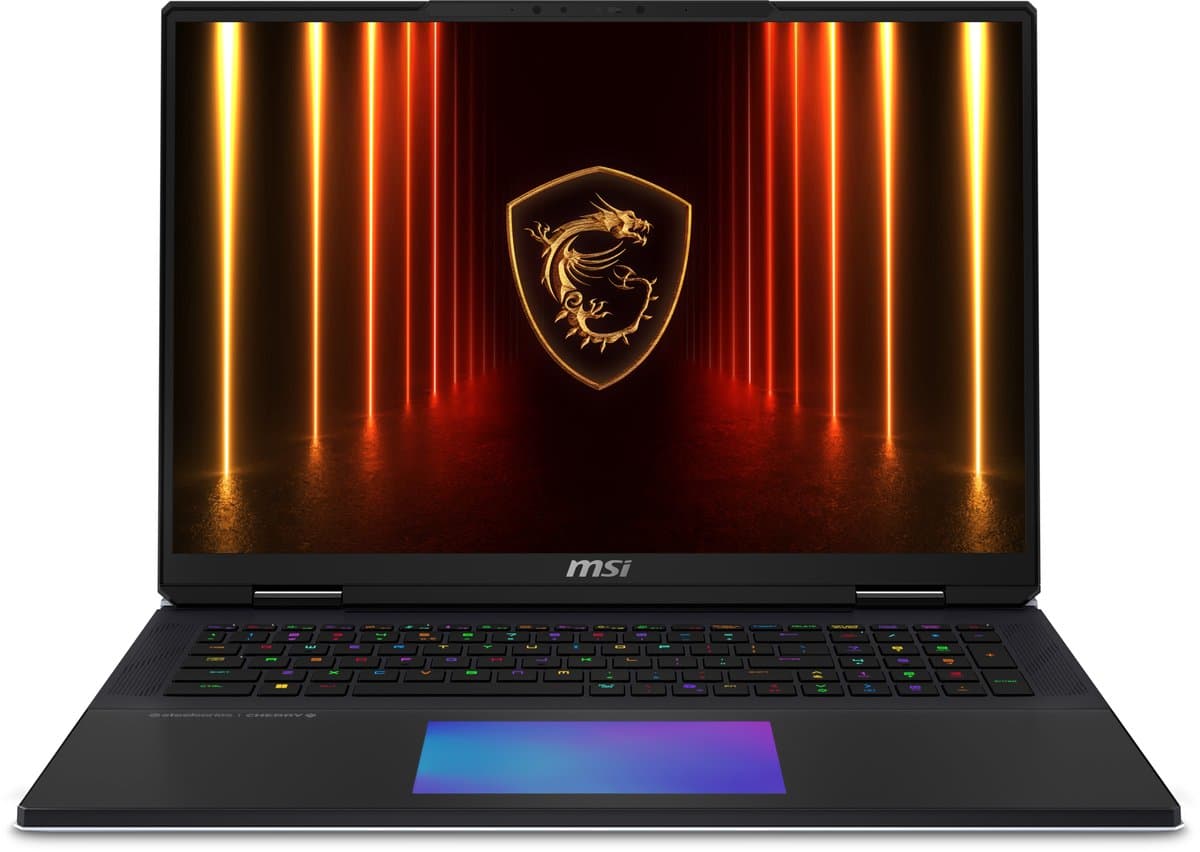 MSI Titan 18 HX AI A2XWJG-234NL - Gaming Laptop - Core Ultra 9 - RTX 5090 - 96GB/6 TB - 120 Hz - 18 inch — afbeelding 1