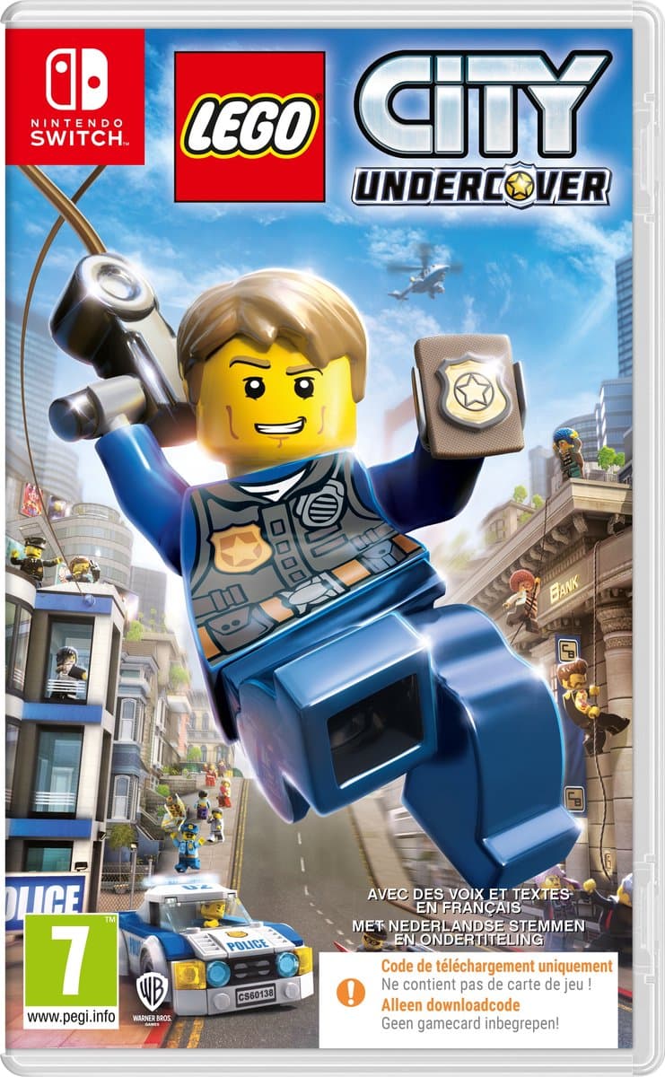 LEGO City Undercover - Nintendo Switch (code in box) — afbeelding 1