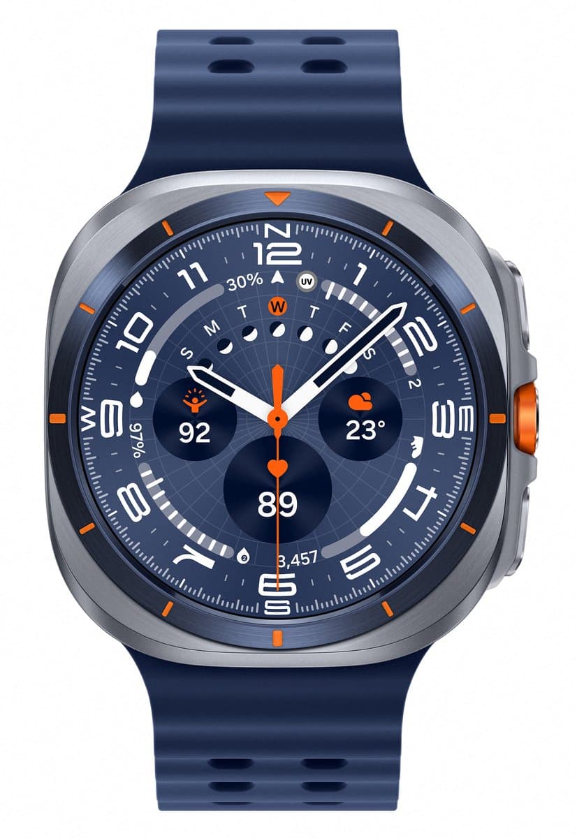 Samsung Galaxy Watch Ultra (2025) - smartwatch - 47mm - LTE - Titanium Blue — afbeelding 1