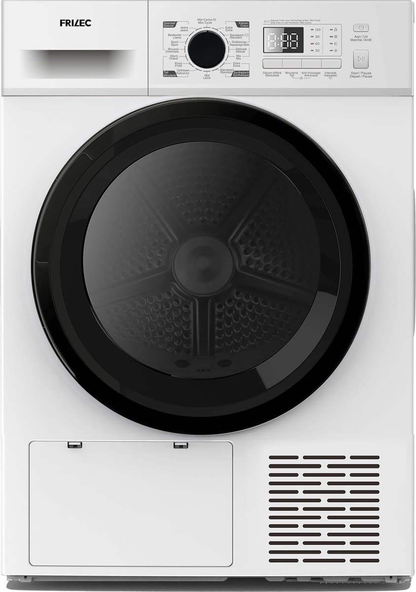 Frilec KOBLENZ8882TWP-030 - Warmtepompdroger - Wit - 8kg Laadvermogen — afbeelding 1
