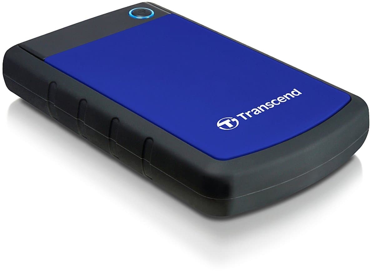 Transcend StoreJet 25H3 - Externe harde schijf - 2TB - Blauw — afbeelding 1