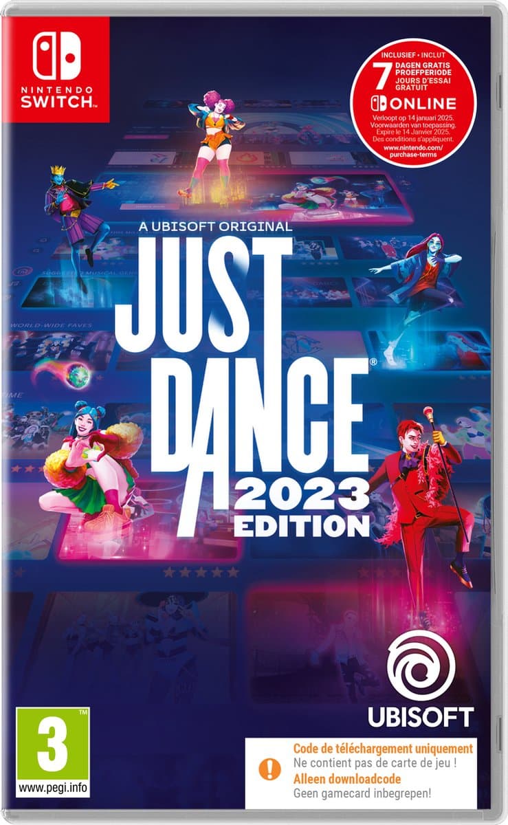Just Dance 2023 - Nintendo Switch - Code in a box — afbeelding 1