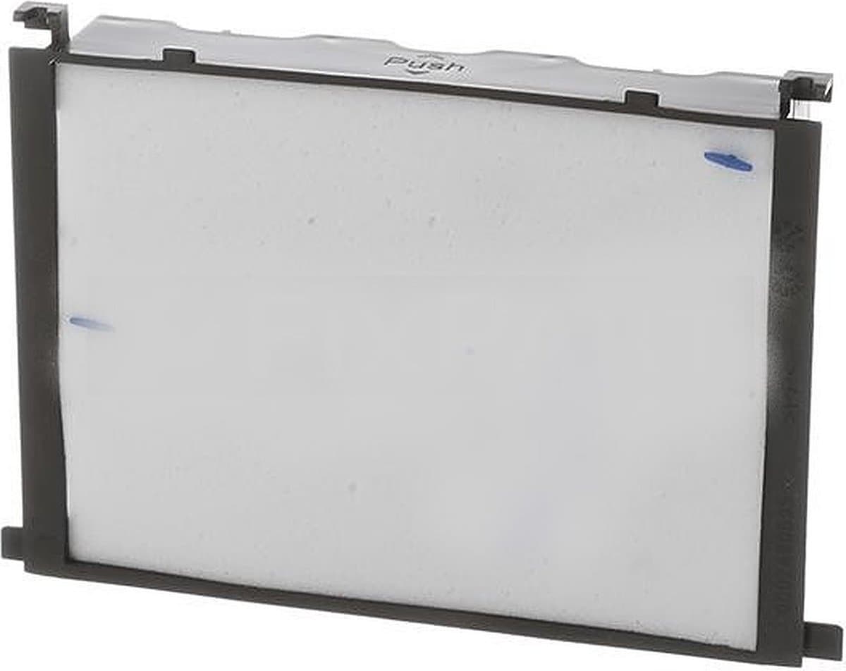 17002210 MOTORFILTER (FILTER) MET FRAME (HOUDER) ZWART 153X108X27MM VOOR O.A. BOSCH, SIEMENS STOFZUIGER 17002210 — afbeelding 1
