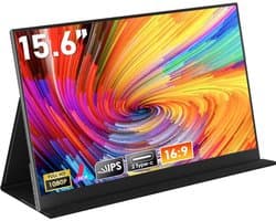 Octav8® Draagbare Monitor - Portable Monitor - Draagbare Scherm - 15.6 Inch - FHD 1080p